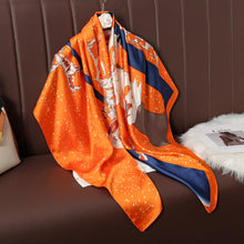 Charger l'image dans la galerie, Nos foulards LJS se déclinent sous différents styles, ils sauront mettre en lumière votre style.
Matière : Nous utilisons du véritable satin pour nos foulards.
Dimensions : L 110 x L 110cm
Livraison rapide : Nous proposons une livraison rapide partout