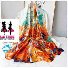 Charger l'image dans la galerie, GRAND FOULARD EN SATIN SOIE