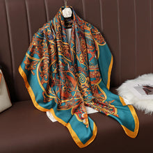 Charger l'image dans la galerie, Nos foulards LJS se déclinent sous différents styles, ils sauront mettre en lumière votre style.
Matière : Nous utilisons du véritable satin pour nos foulards.
Dimensions : L 110 x L 110cm
Livraison rapide : Nous proposons une livraison rapide partout