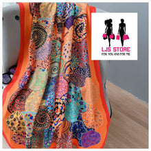 Charger l'image dans la galerie, GRAND FOULARD EN SATIN SOIE