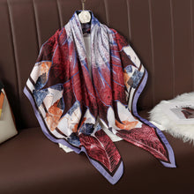 Charger l'image dans la galerie, Nos foulards LJS se déclinent sous différents styles, ils sauront mettre en lumière votre style.
Matière : Nous utilisons du véritable satin pour nos foulards.
Dimensions : L 110 x L 110cm
Livraison rapide : Nous proposons une livraison rapide partout