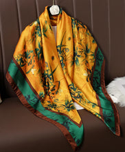 Charger l'image dans la galerie, Nos foulards LJS se déclinent sous différents styles, ils sauront mettre en lumière votre style.
Matière : Nous utilisons du véritable satin pour nos foulards.
Dimensions : L 110 x L 110cm
Livraison rapide : Nous proposons une livraison rapide partout
