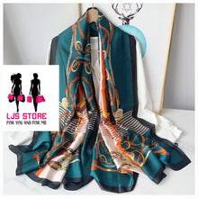 Charger l'image dans la galerie, GRAND FOULARD EN SATIN SOIE