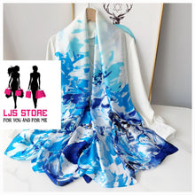 Charger l'image dans la galerie, GRAND FOULARD EN SATIN SOIE