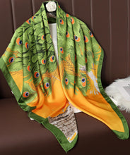 Charger l'image dans la galerie, Nos foulards LJS se déclinent sous différents styles, ils sauront mettre en lumière votre style.
Matière : Nous utilisons du véritable satin pour nos foulards.
Dimensions : L 110 x L 110cm
Livraison rapide : Nous proposons une livraison rapide partout