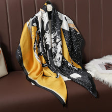 Charger l'image dans la galerie, Nos foulards LJS se déclinent sous différents styles, ils sauront mettre en lumière votre style.
Matière : Nous utilisons du véritable satin pour nos foulards.
Dimensions : L 110 x L 110cm
Livraison rapide : Nous proposons une livraison rapide partout
