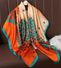 Charger l'image dans la galerie, Nos foulards LJS se déclinent sous différents styles, ils sauront mettre en lumière votre style.
Matière : Nous utilisons du véritable satin pour nos foulards.
Dimensions : L 110 x L 110cm
Livraison rapide : Nous proposons une livraison rapide partout