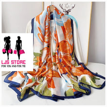 Charger l'image dans la galerie, GRAND FOULARD EN SATIN SOIE