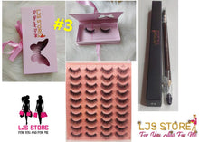 Charger l'image dans la galerie, Faux-cils AVEC LA BOÎTE