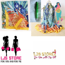 Charger l'image dans la galerie, GRAND FOULARD EN SATIN SOIE